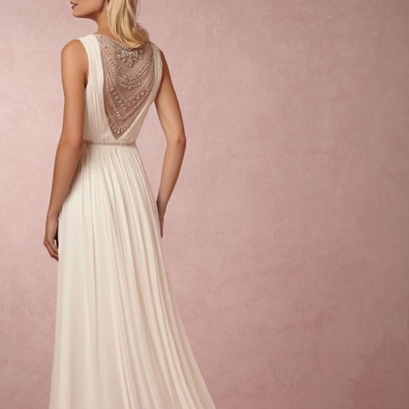 COPY - NICOLE MILLER MILLE BRIDAL WEDDING DRESS 6 LH10000 - Picture 5 of 8